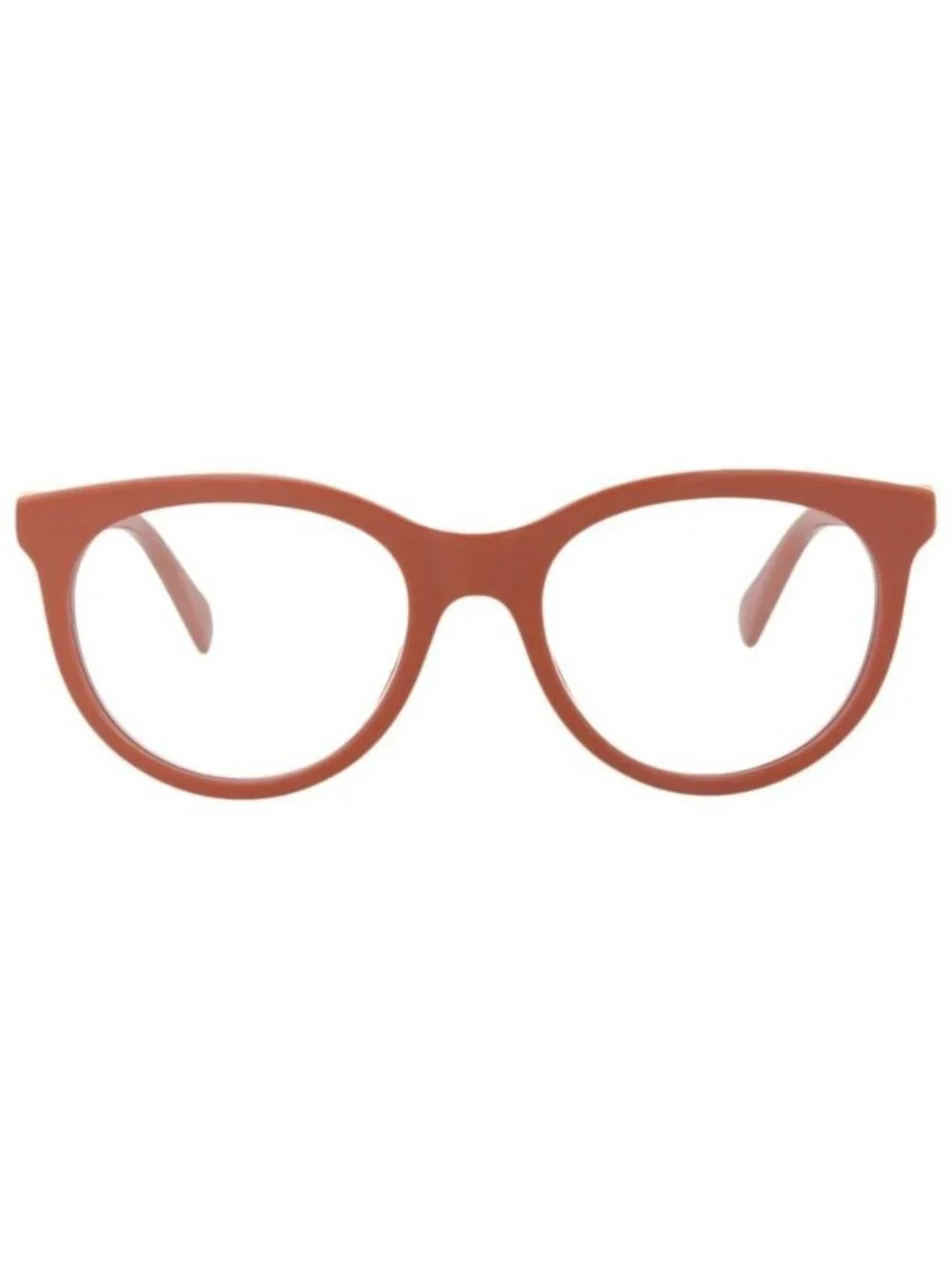 New Gucci Womens Round/Oval Pink Pink Transparent Fashion Designer Eyeglasses